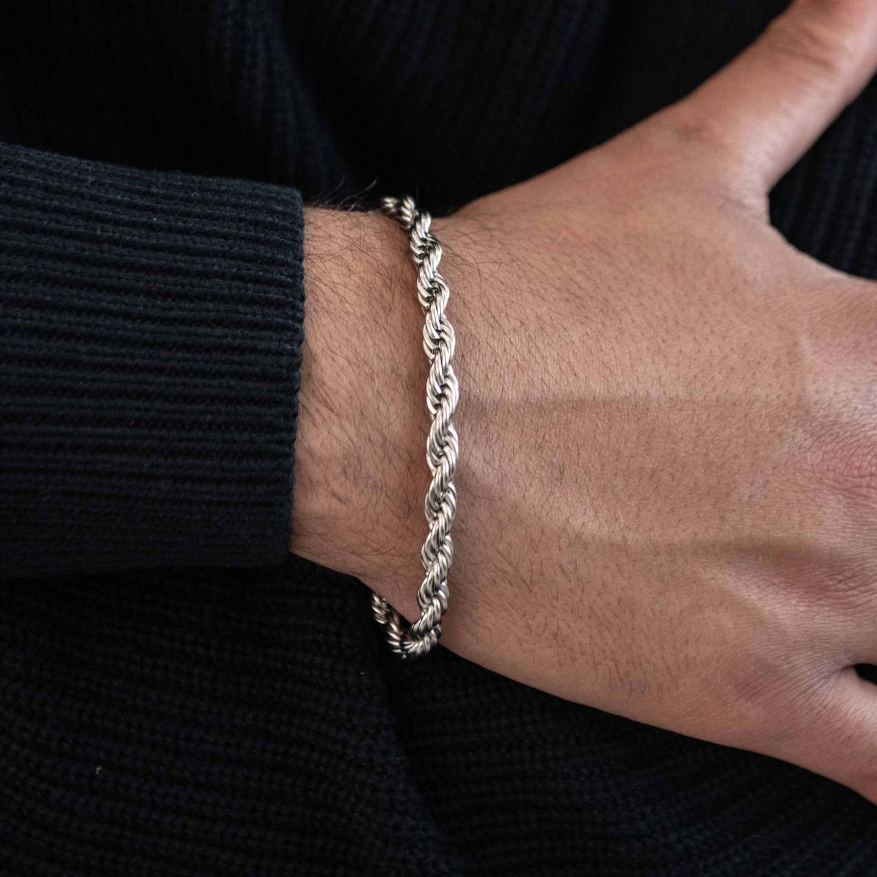 Steel Helix Bracelet