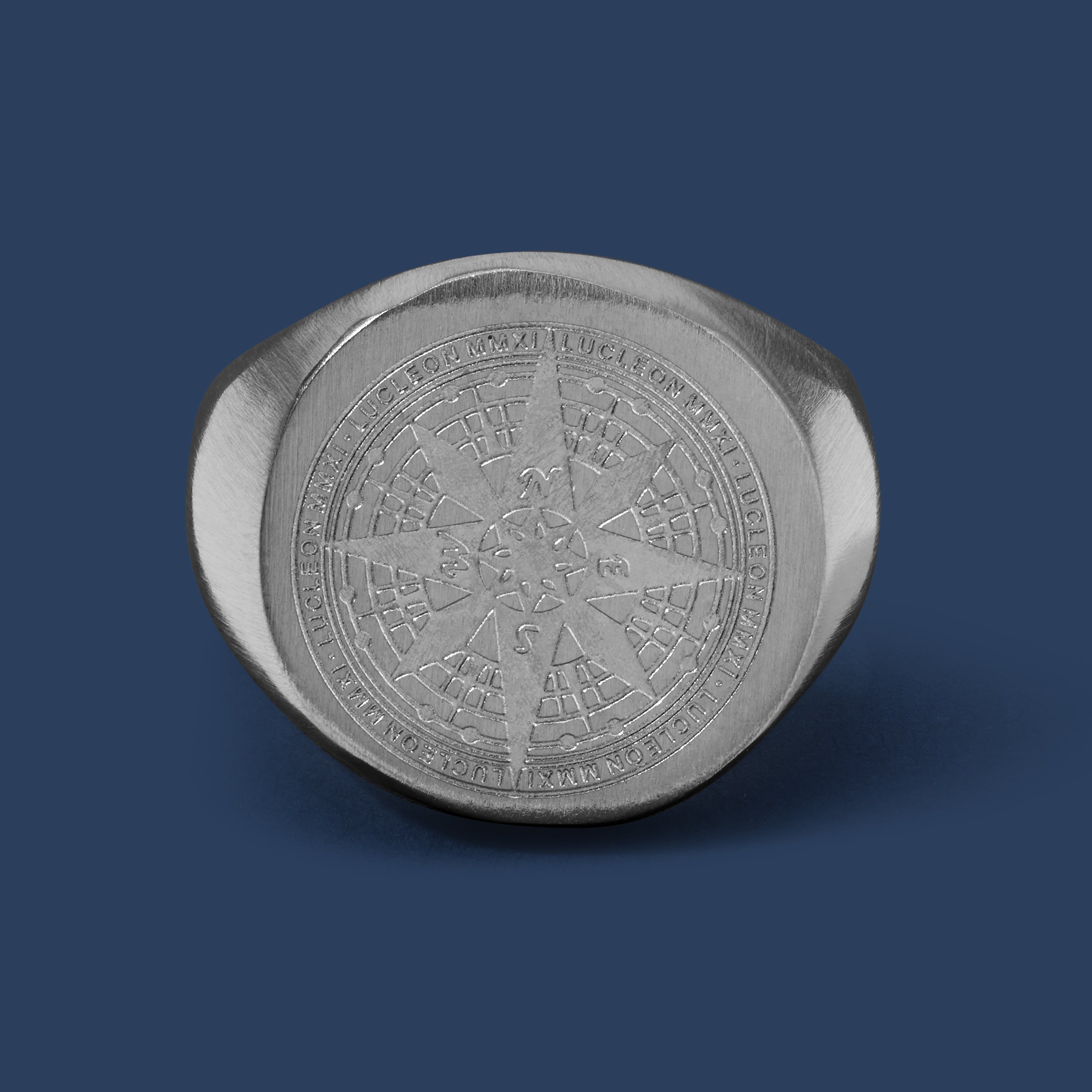 Compass Signet Ring