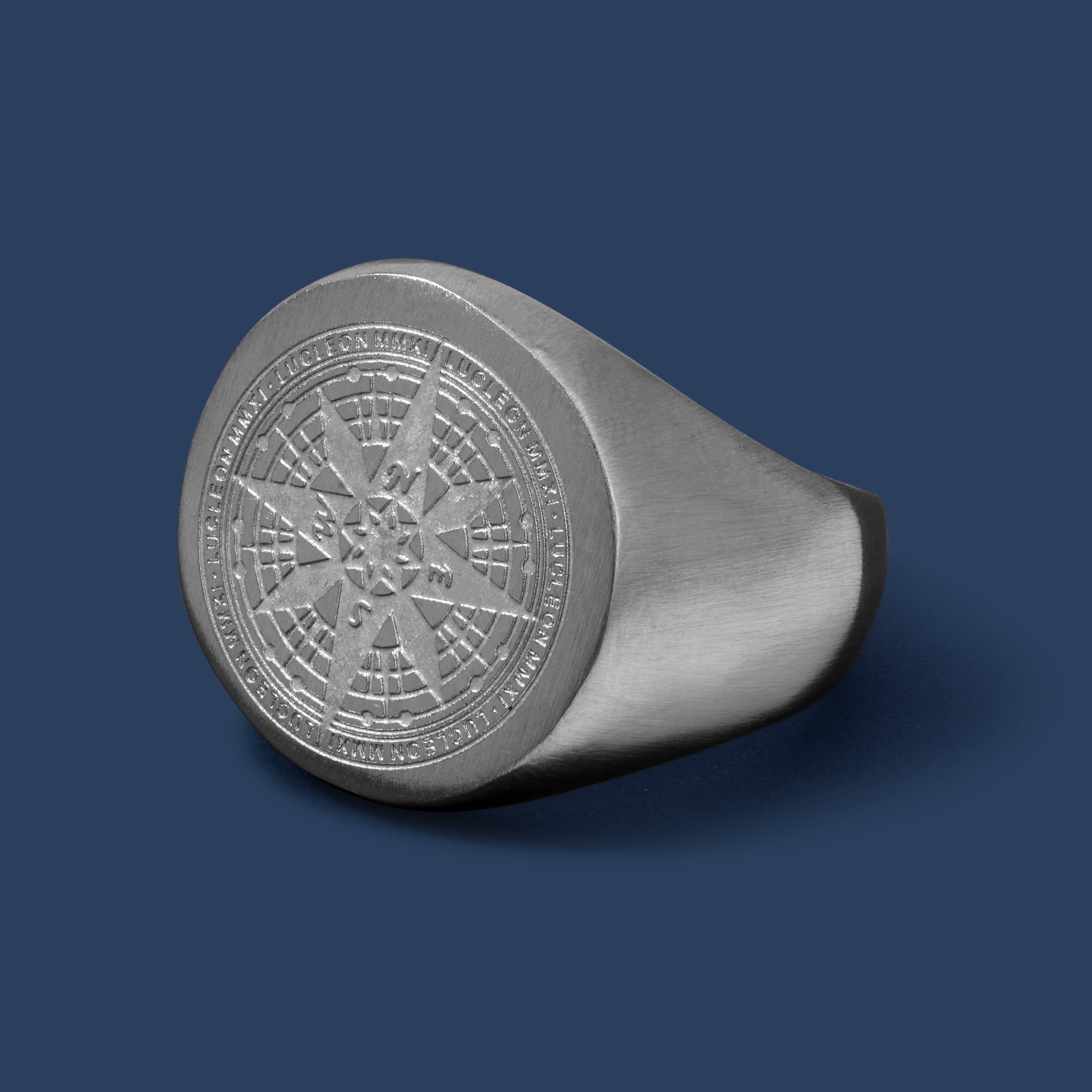 Compass Signet Ring